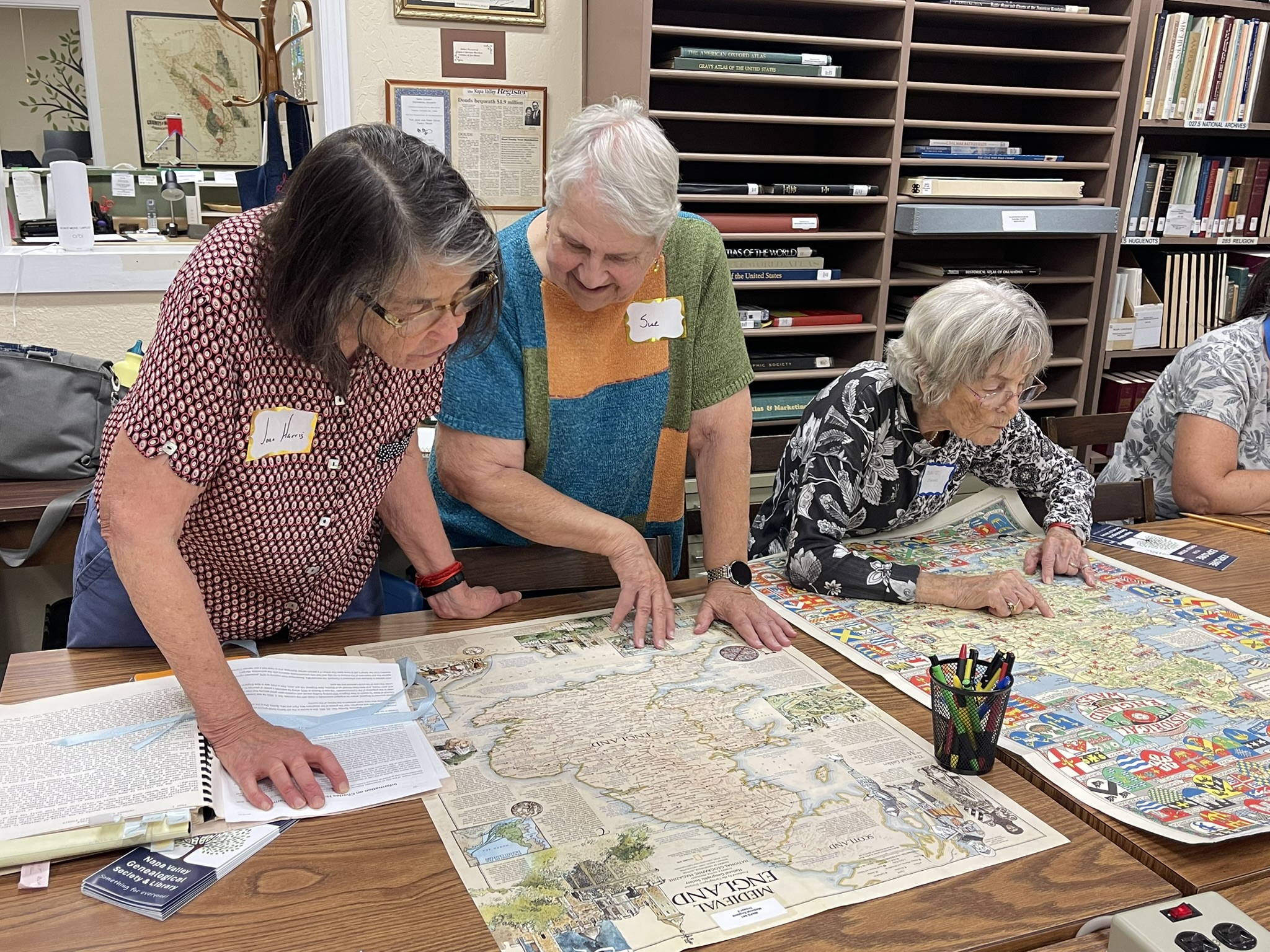 napa valley genealogical society